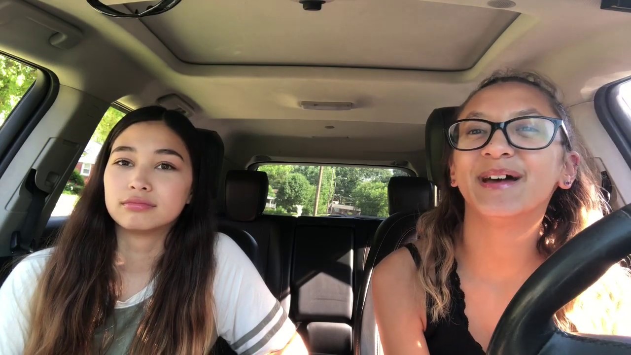 Stealing our parents car!