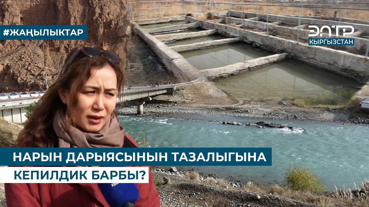 НАРЫН ДАРЫЯСЫНЫН ТАЗАЛЫГЫНА КЕПИЛДИК БАРБЫ?