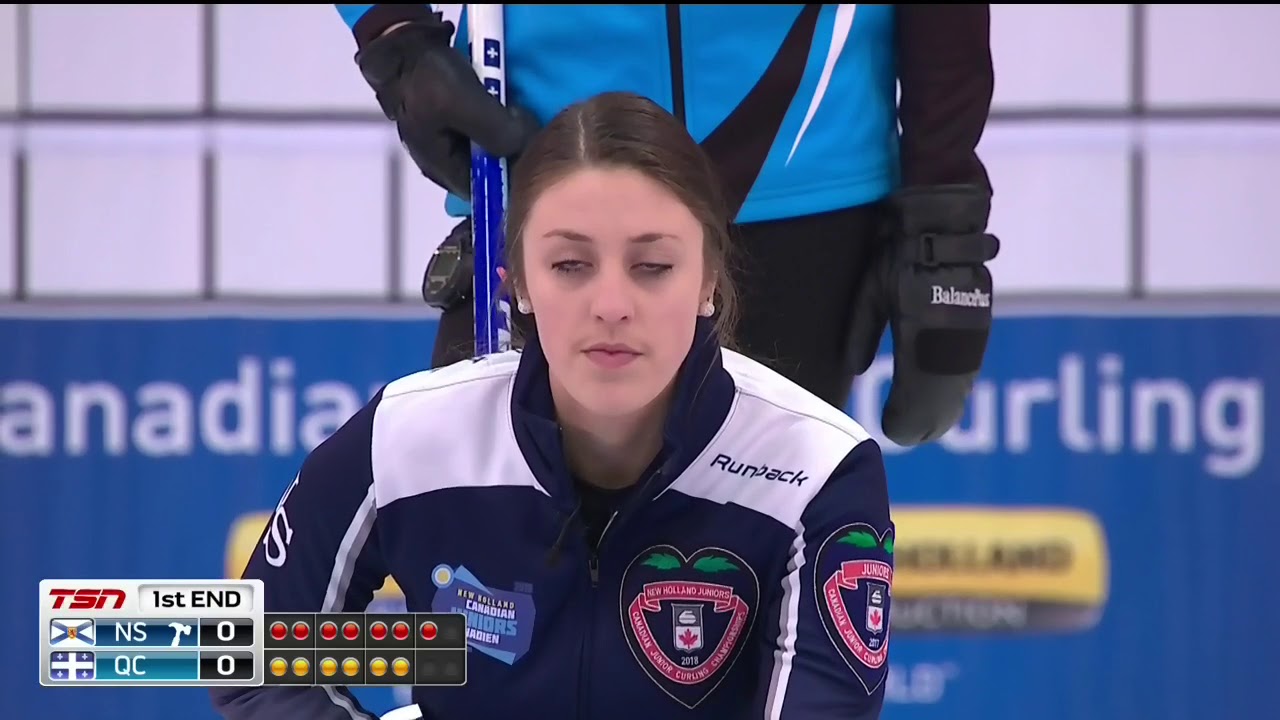 2018 New Holland Canadian Juniors - St. Georges (QUE) vs. Jones (NS) - WomensFinal