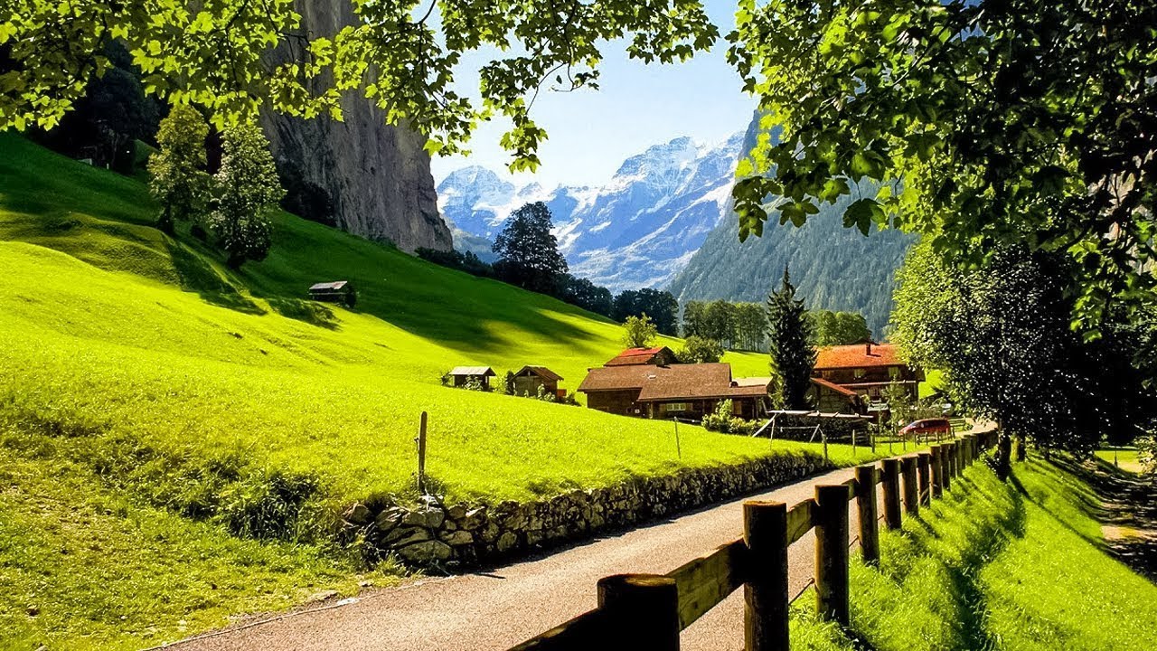 Красивая расслабляющая музыка снимает стресс с красивыми видеороликами природы - остановите тревогу
