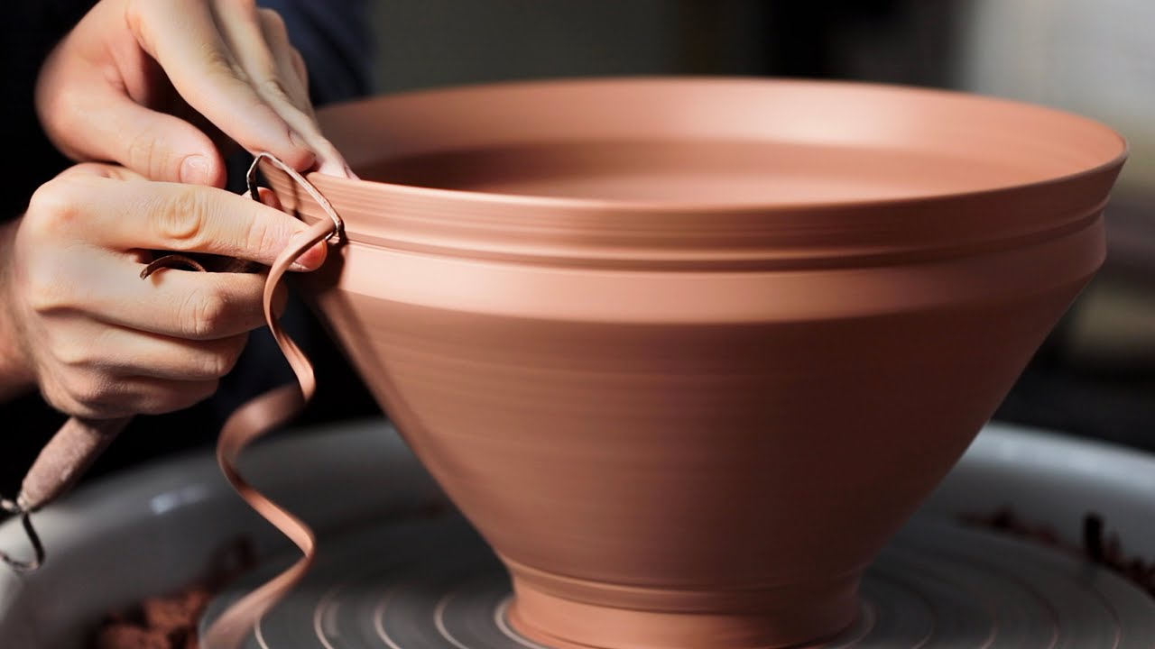 Fixing an Accidentally Unevenly Thrown Bowl