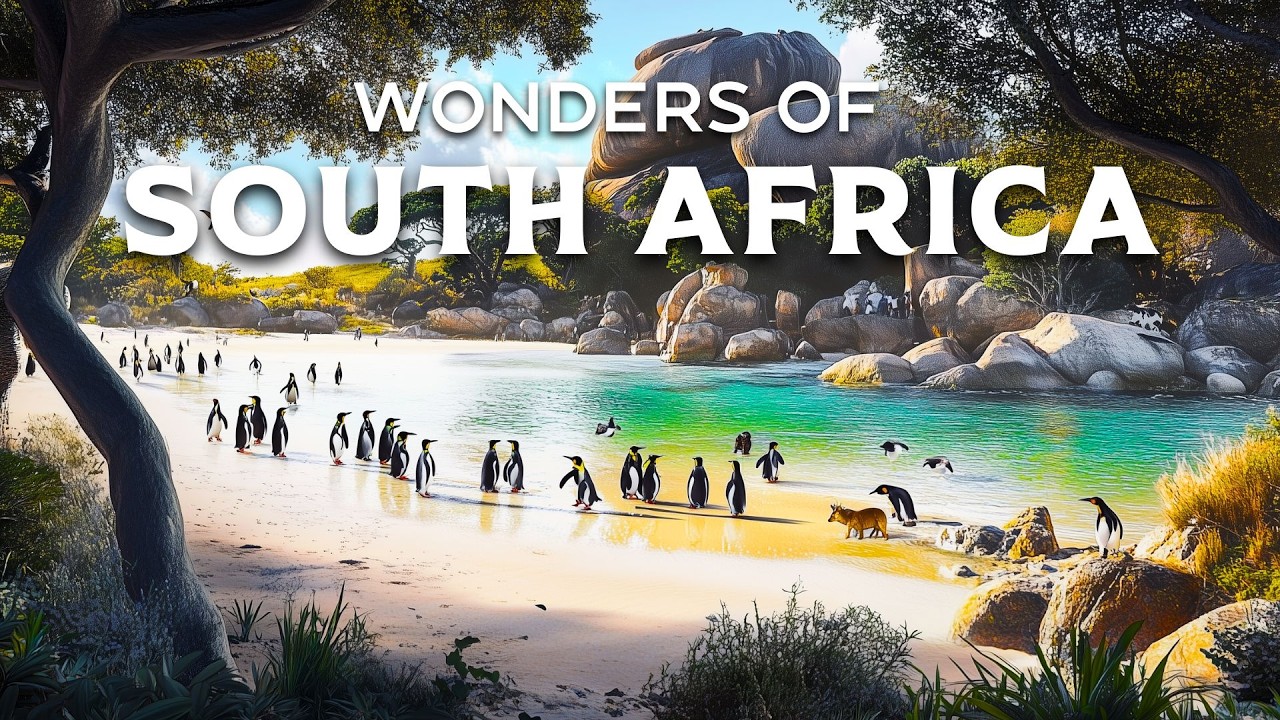 Wonders of South Africa - Most Amazing Places in South Africa - South Africa Travel Video 4K