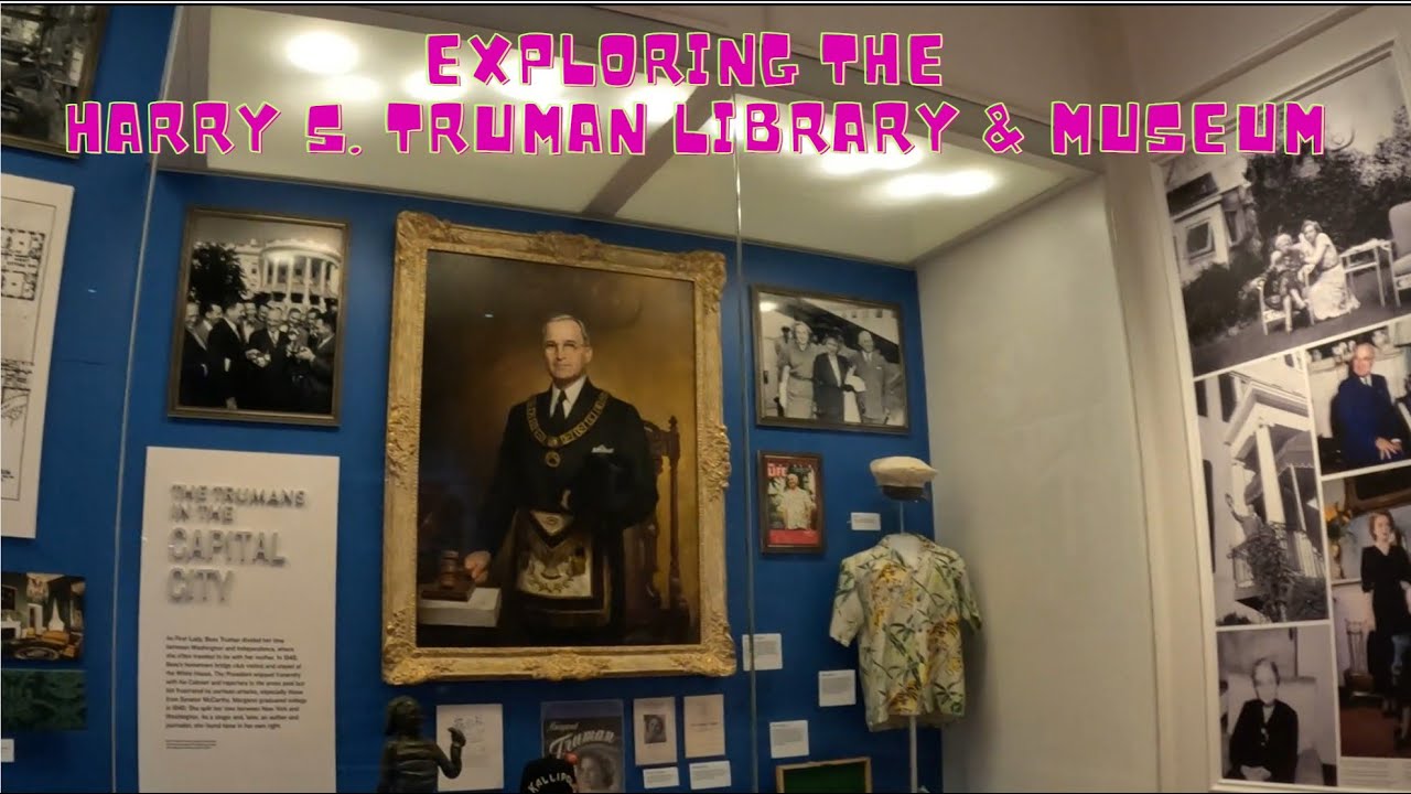Inside Truman's Legacy: Exploring the Truman Museum | Short Version | Elena For Reels #history #usa