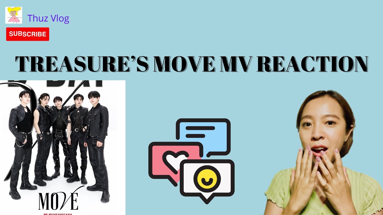 Treasure T5&rsquo;s &ldquo;Move&rdquo; MV REACTION #kinfluencer #kinfluenceracademy #treasure #트레저 #T5 #move #mv #kpop