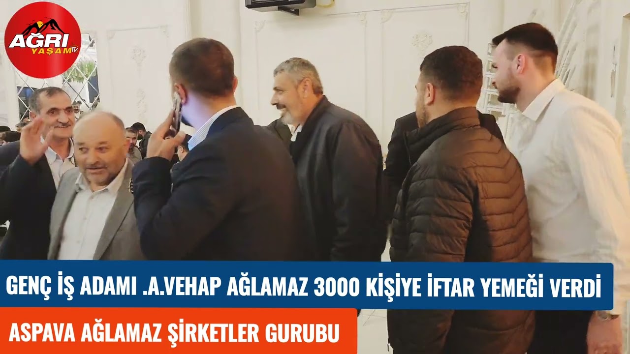Ağrı patnoslu iş adamı ASPAVA ağlamaz şirketler gurubu sahibi A.vehap ağlamaz