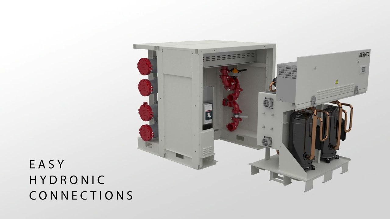 Aermec WWM (Water-cooled chillers and heat pumps - Heat pumps with reversible water side)