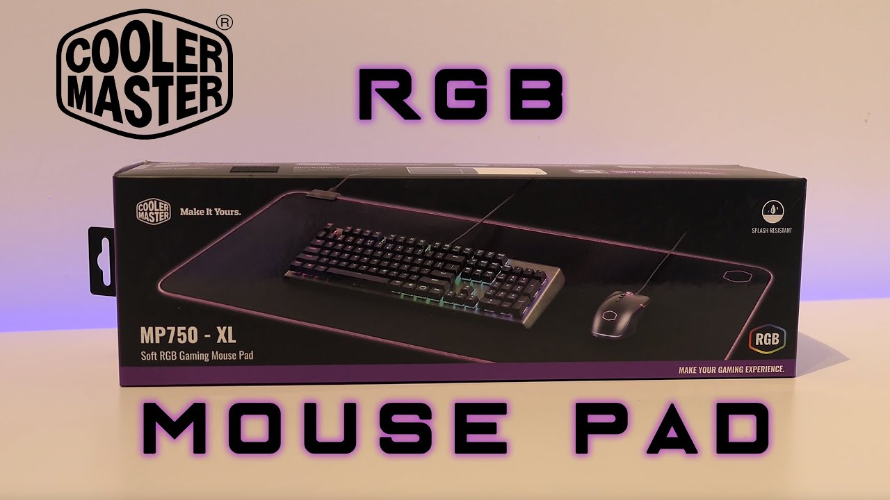 RGB Mousepad - CoolerMaster MP750 XL