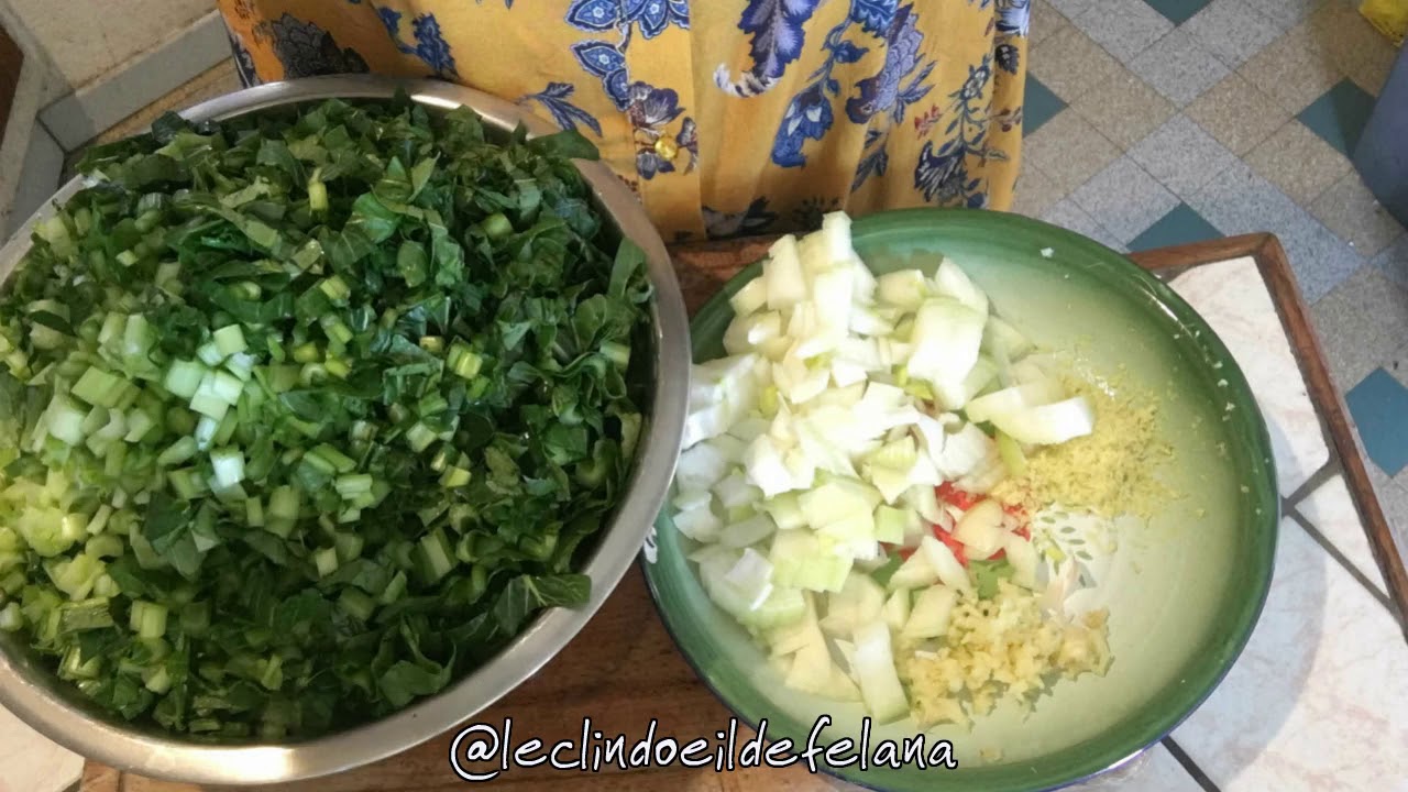 Recette de blette ou br&egrave;des &agrave; la fa&ccedil;on Malagasy(Madagascar)