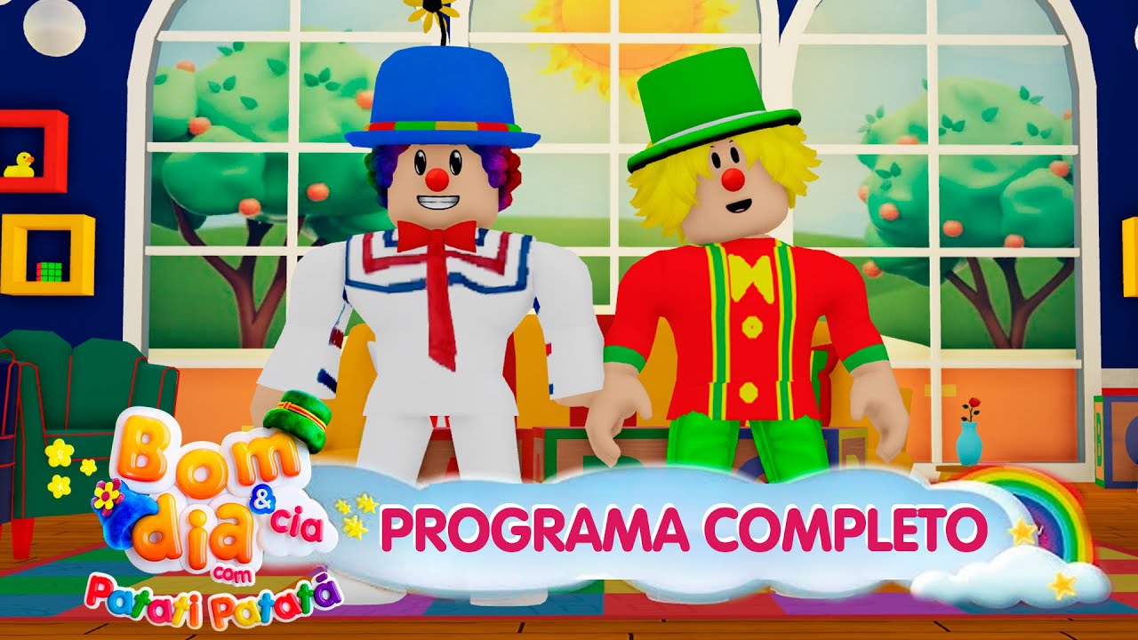 Bom Dia & Cia Com Patati Patatá no Roblox (08/08/25)