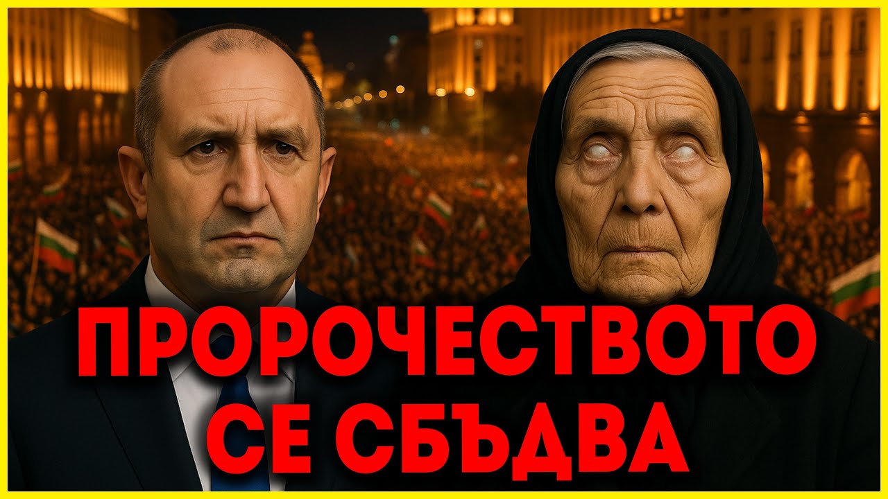 ВАНГА ПРЕДУПРЕДИ ЗА РУМЕН РАДЕВ и сега всичко започна!