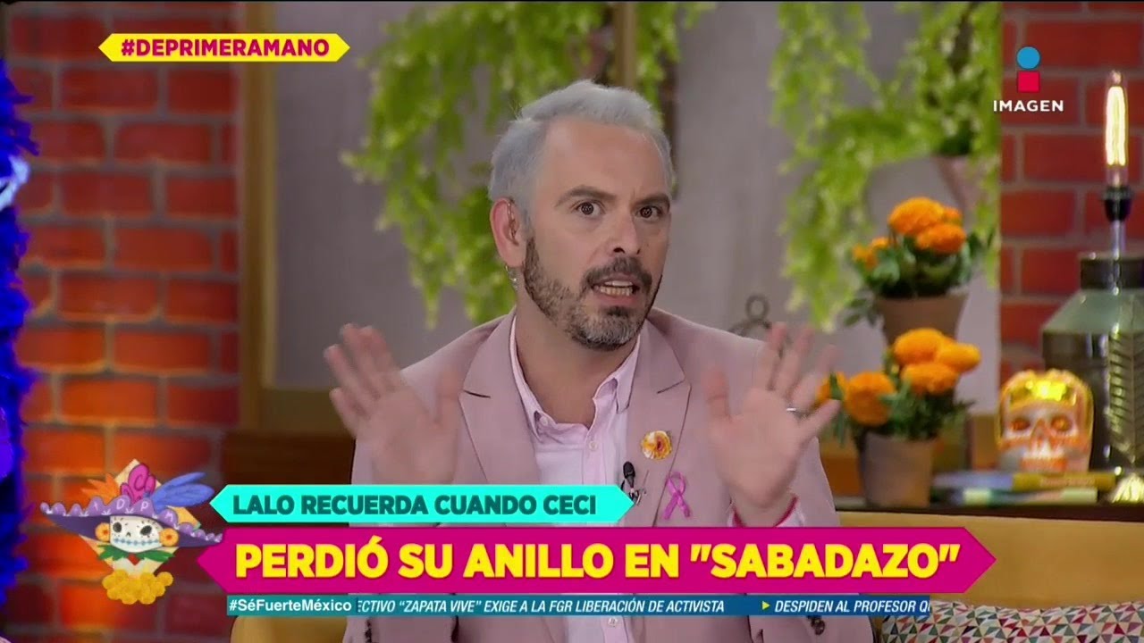 ¿'Lapizito' robó el anillo de Cecilia Galliano? Lalo Carrillo da su versión | De Primera Mano