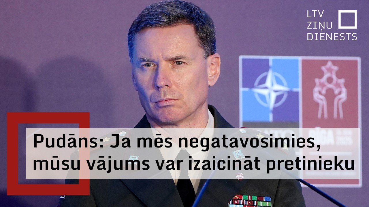 NBS komandieris: Ukraina ar savu pretestību agresoram dod mums laiku drošības stiprināšanai