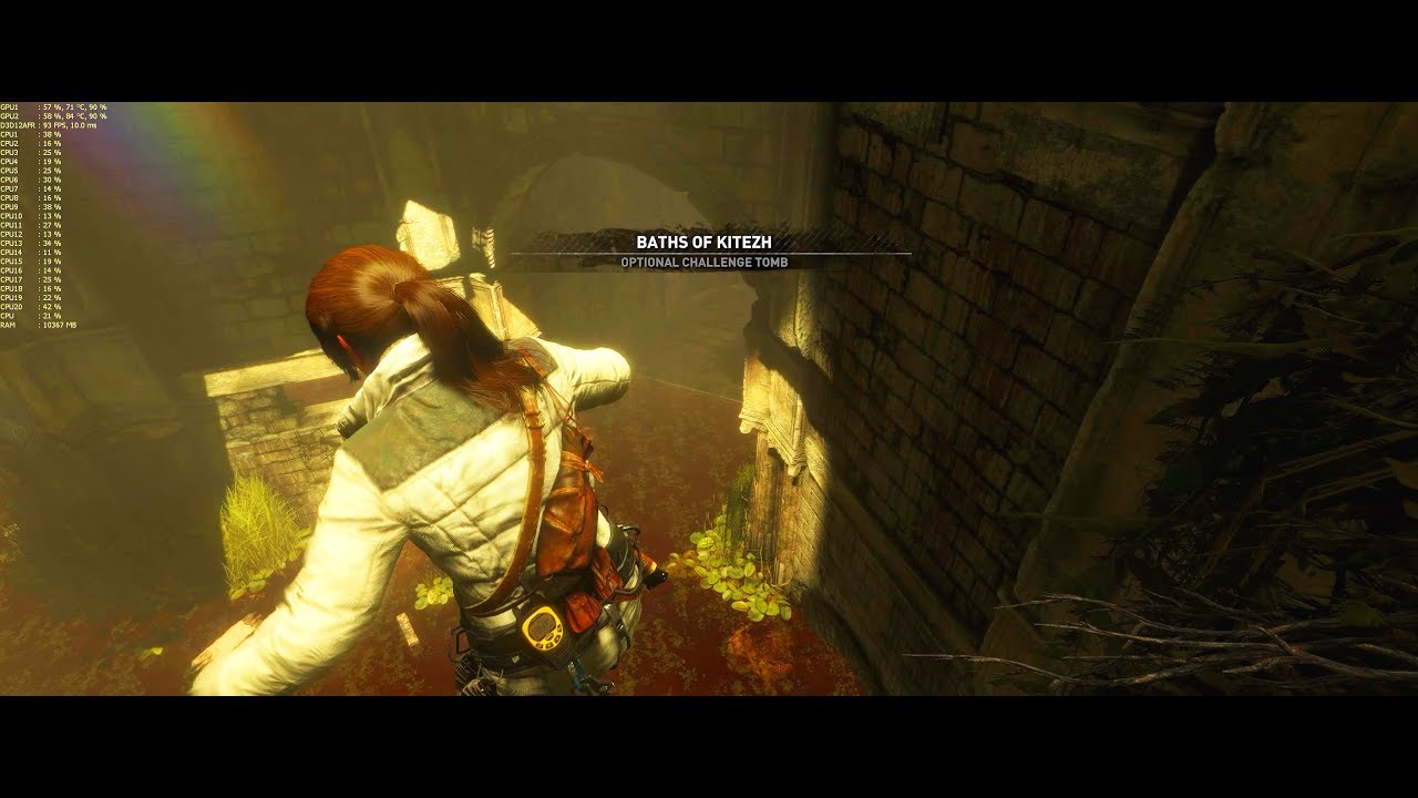 Rise Of The Tomb Raider: Challenge Tomb: Baths of Kitezh - 4K | 2160p | 3440x1440 | 60FPS