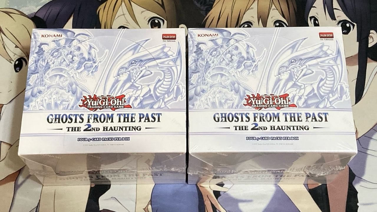 Opening Two More Yugioh Ghosts From the Past The 2nd Haunting Display Boxes