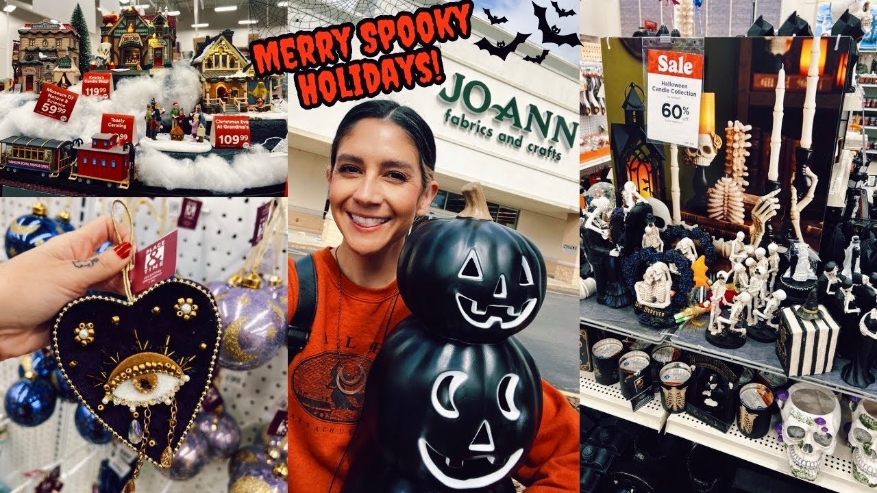 Pre-Halloween Clearance Shopping!🎃 + Gothmas is HERE!🎄At Home, HomeGoods, Michaels, & More! + HAUL!🖤