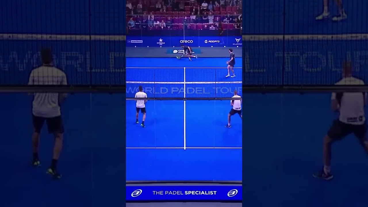 AGUST&Iacute;N TAPIA hace una DEFINICI&Oacute;N PRECIOSA para ganar el punto 😍 #padel