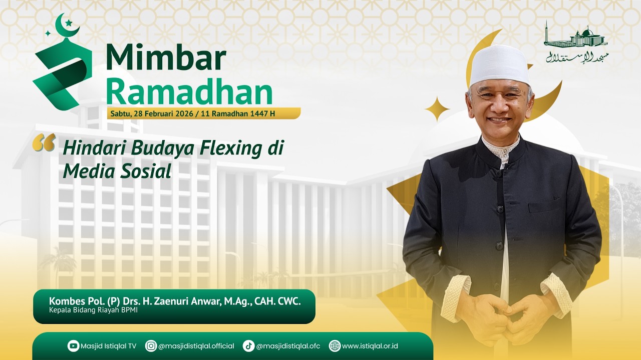 Kombes Pol. (P) Drs. H. Zainuri Anwar, M.Ag.,CAH.CWC _Ceramah Tarawih 11 RAMADHAN 1447 H || 28.02.26