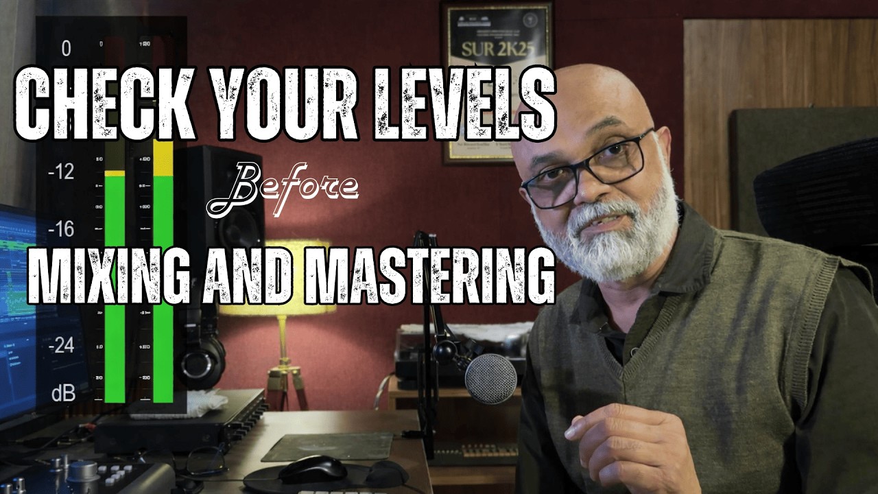 Check your Levels before MIxing and Mastering. Navneet Kedar