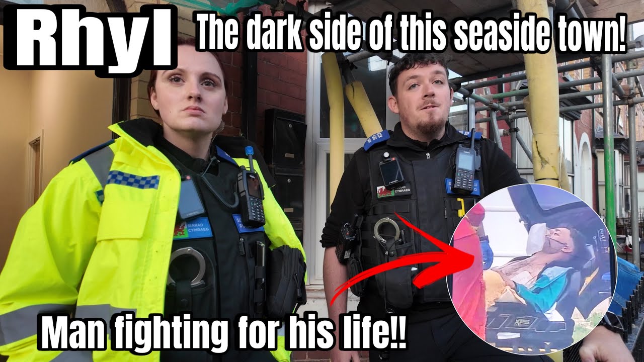 RHYL - This Town Is Getting Worse!! Man Attacked & Police Patrol The Streets!!