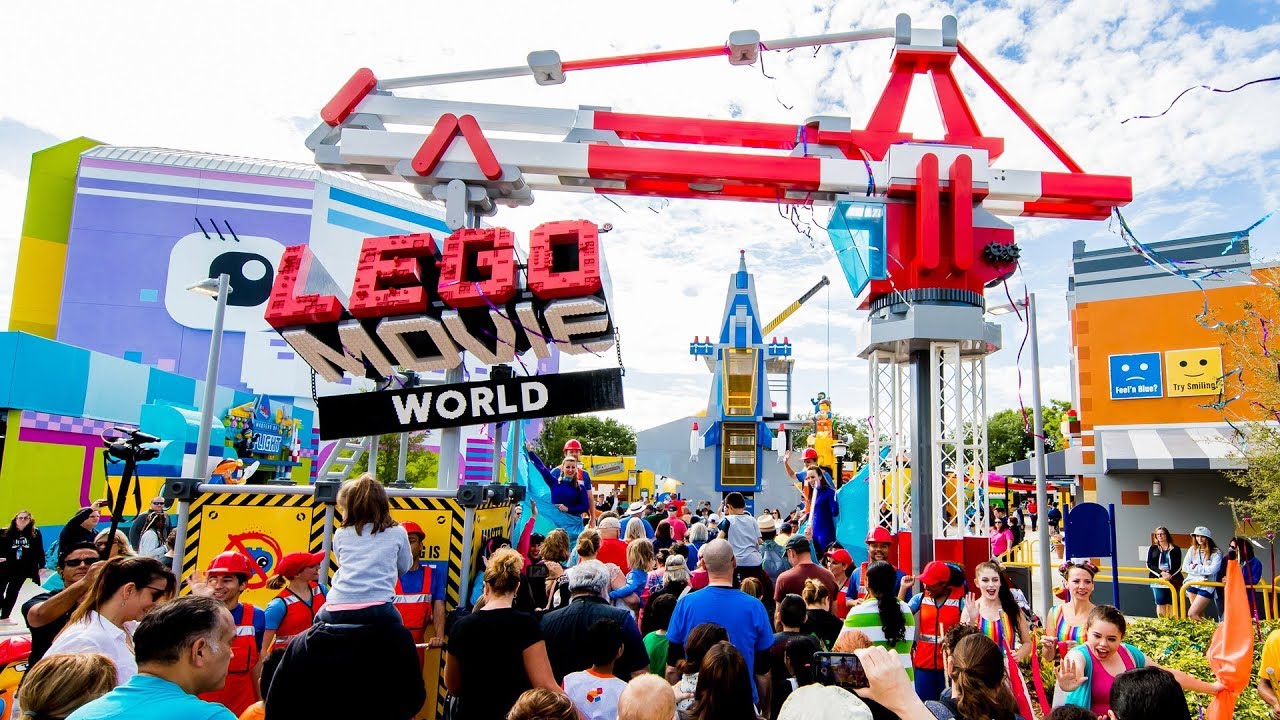 The LEGO Movie World Grand Opening Celebration at LEGOLAND Florida w/Lucy, Emmet, General Mayhem+