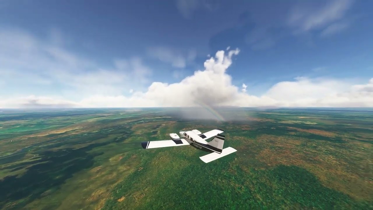 VFR Aeroporto di Cazombo FNCZ to Aeroporto di Lovua FLMN and di Calunda FLMI Leg 09/10