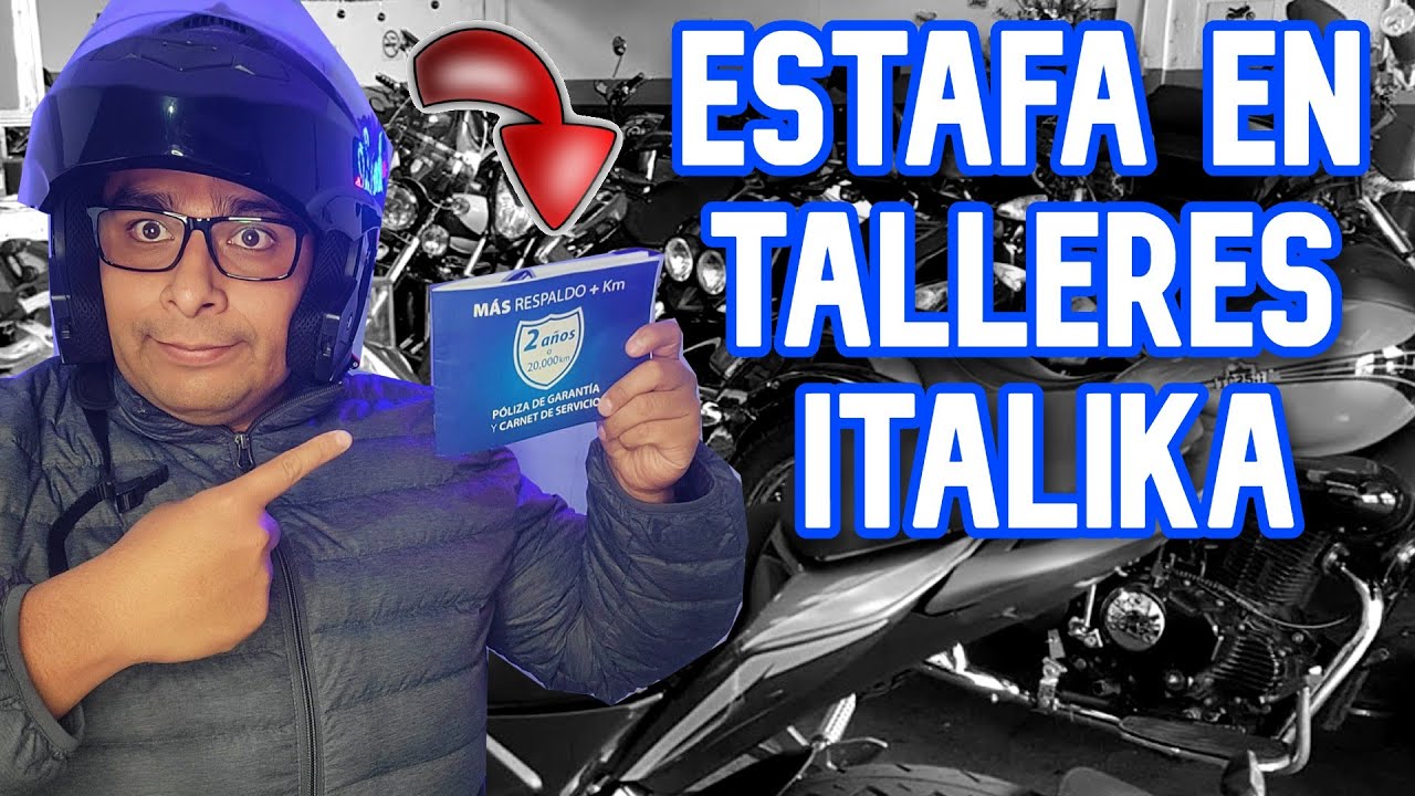 ESTAFA en los talleres  ITALIKA