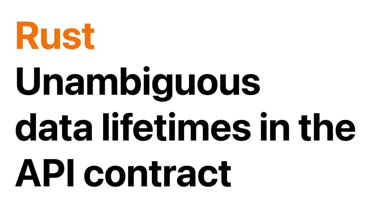 LinkedLists in Rust — Extending API Contracts to Cover Data Lifetimes