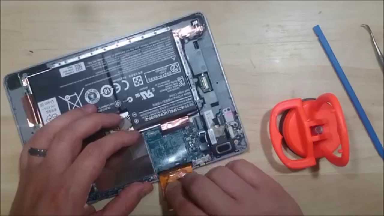 Acer Iconia A1-810 Screen Replacement - Resassembly