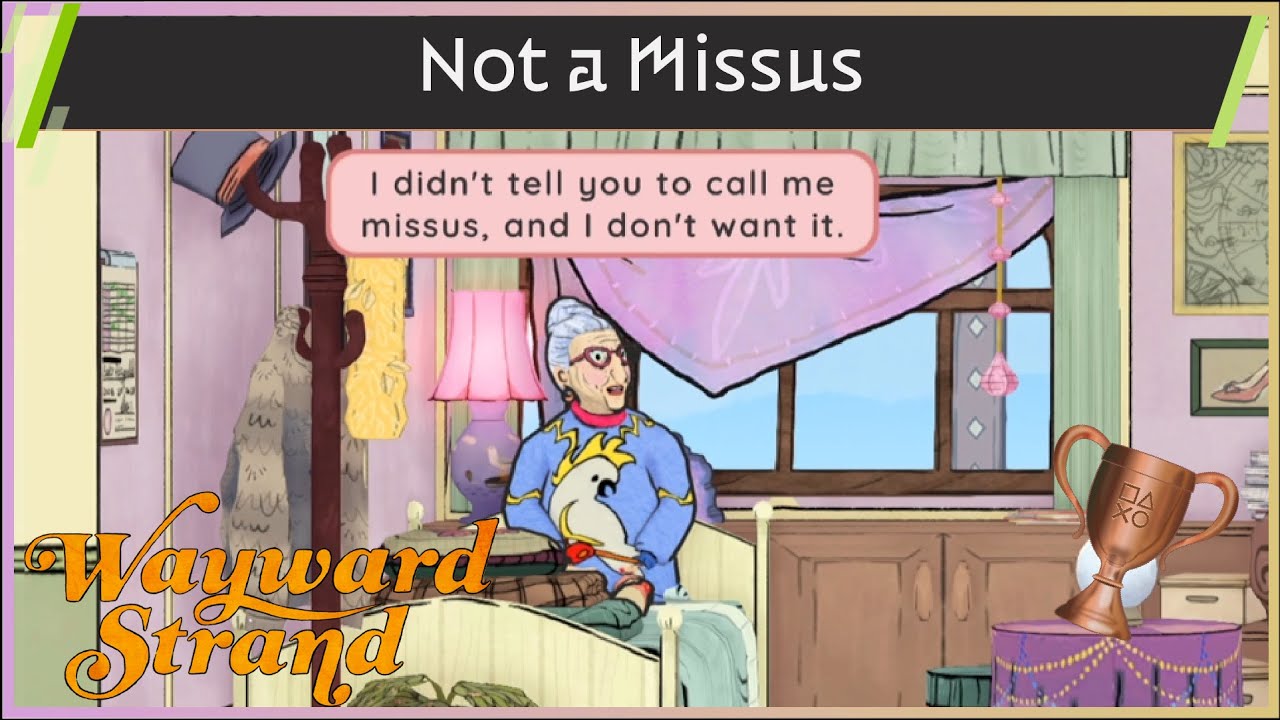 Wayward Strand 🏆Not a Missus🏆Trophy Guide (PS4/Xbox/Switch)