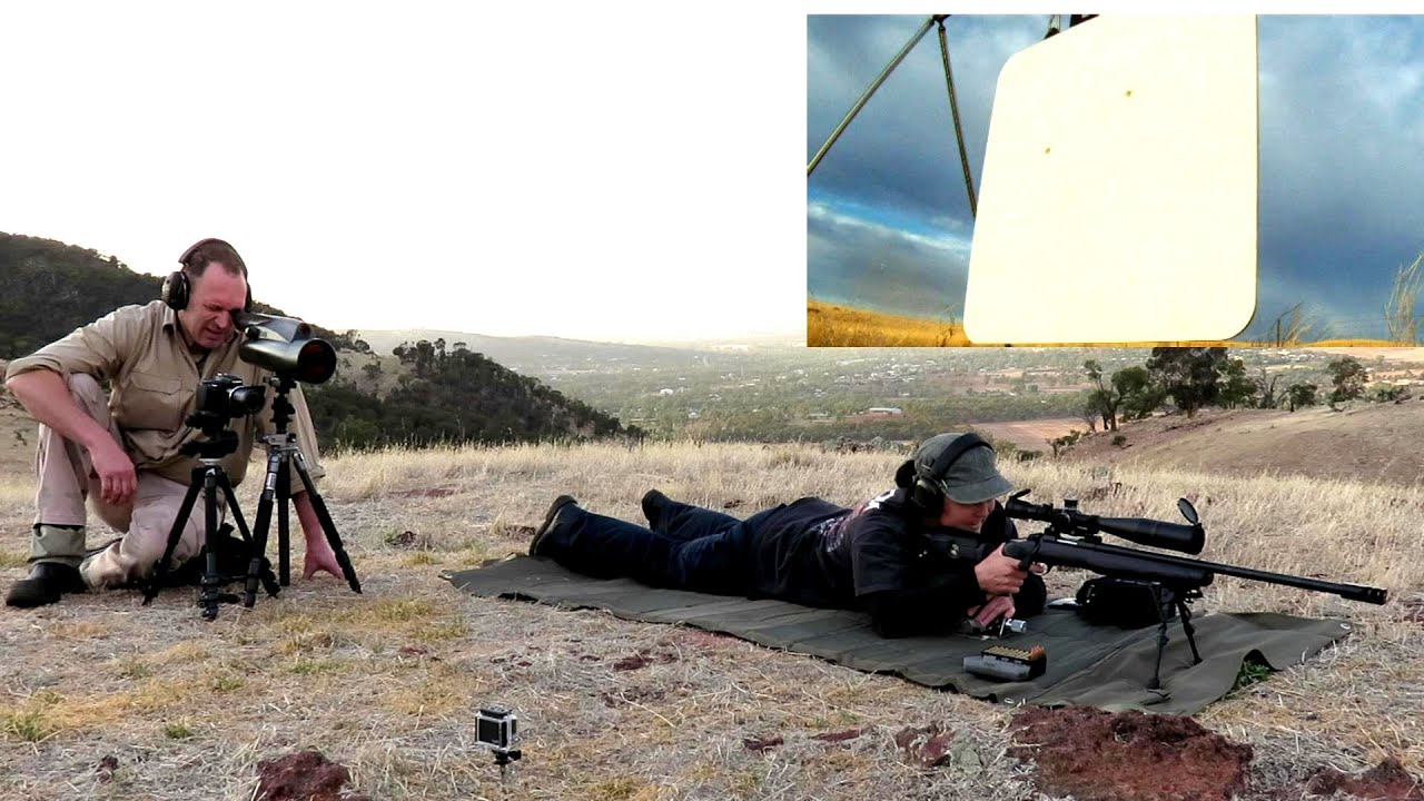 SAKO .223 in a GRS stock @ 1000 yards.