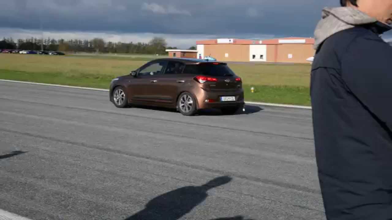 Hyundai i20 Moose test