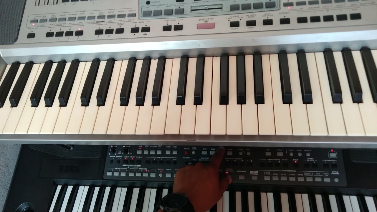 ritmos korg pa