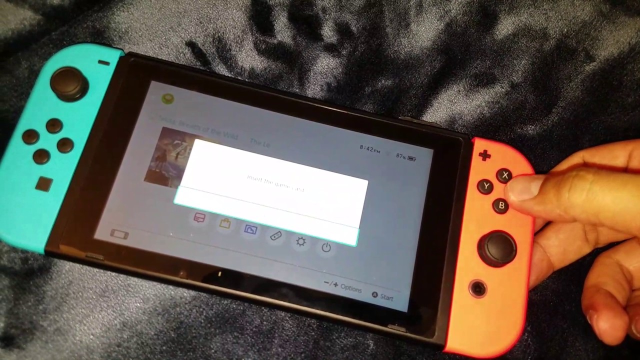 Nintendo Switch Problem Game Card reader not Working issue.