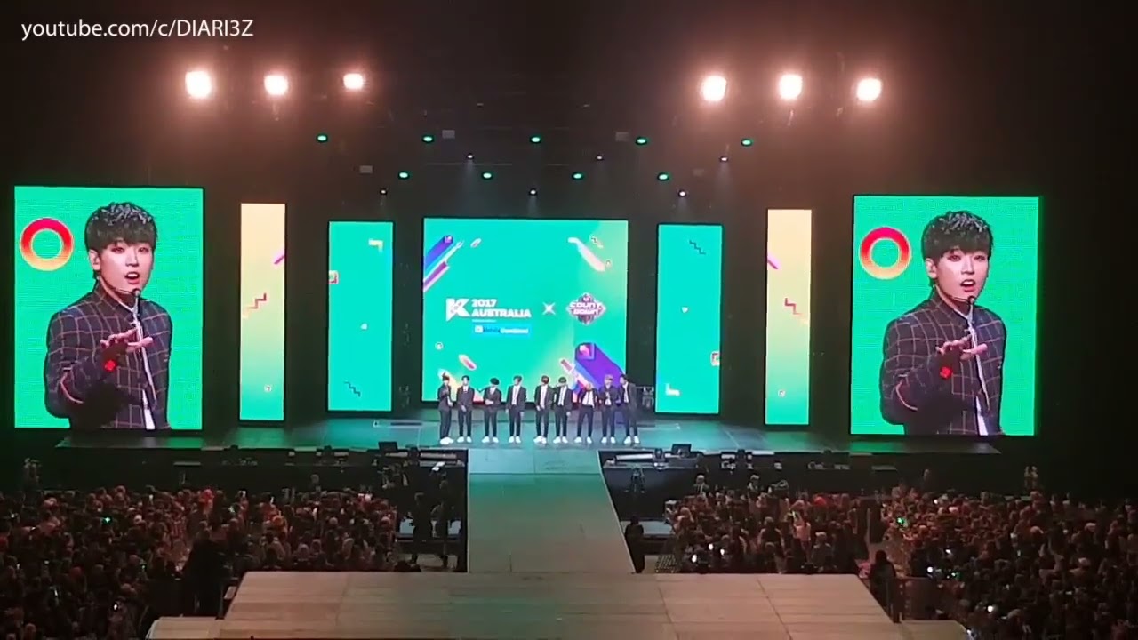 SF9 speaking English at KCON AUSTRALIA 2017