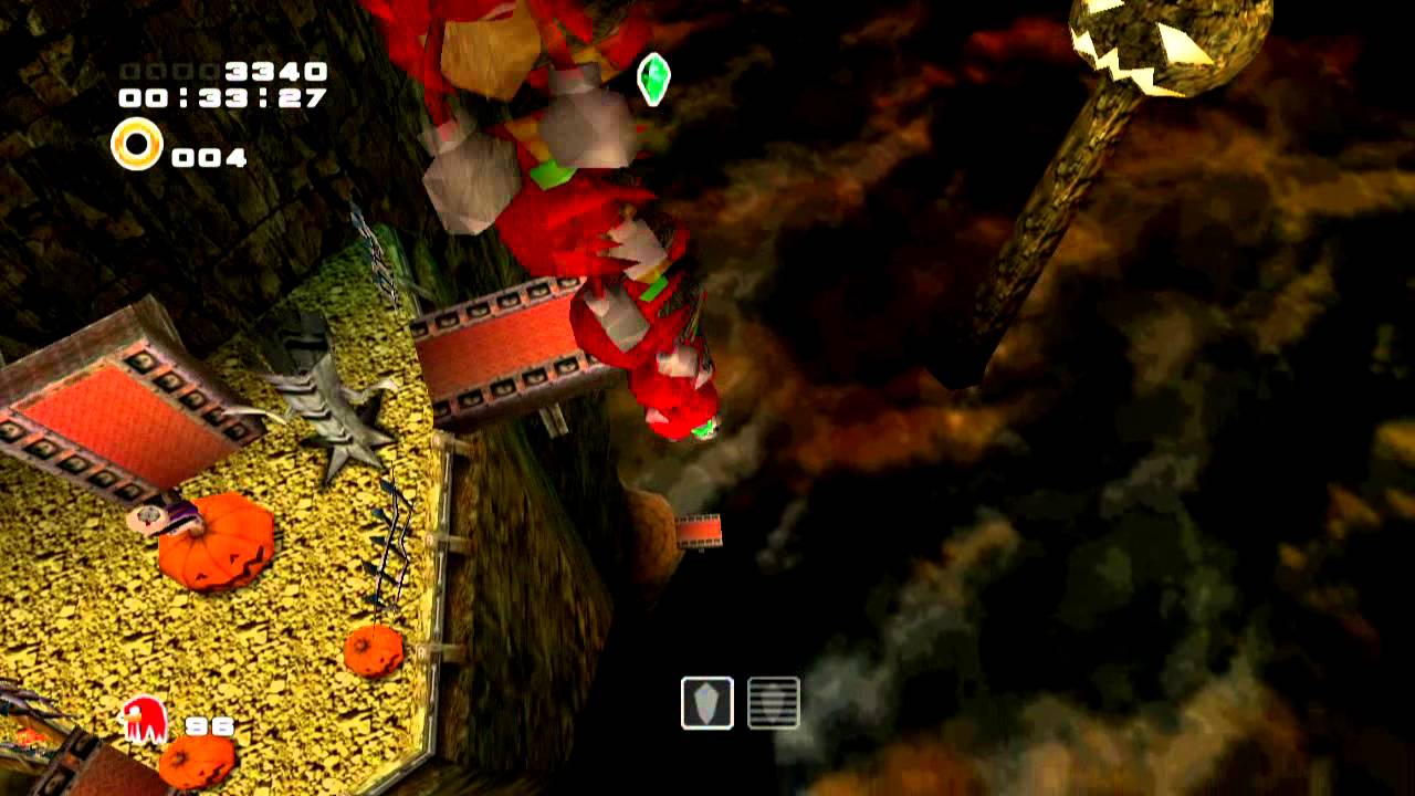 Sonic Adventure 2: Pumpkin Hill Mission #5 - Hard Mode - A Rank