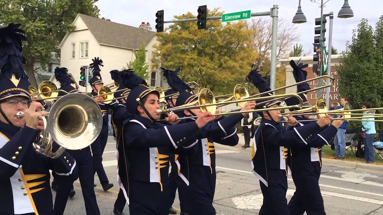 HomecomingParade2015 Glenbrook South Marching Band 10/1715