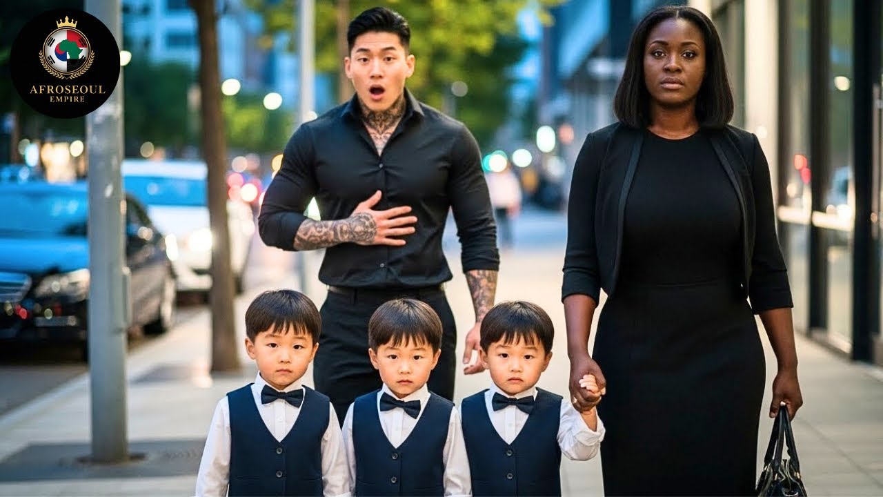 The Korean mafia heir followed his ex—and froze when he saw her with three perfect copies of himself