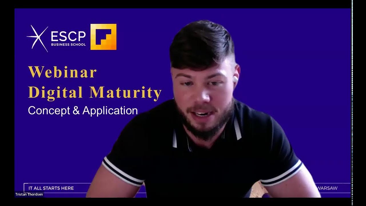 WEBINAR - Digital Maturity - Concept and Application