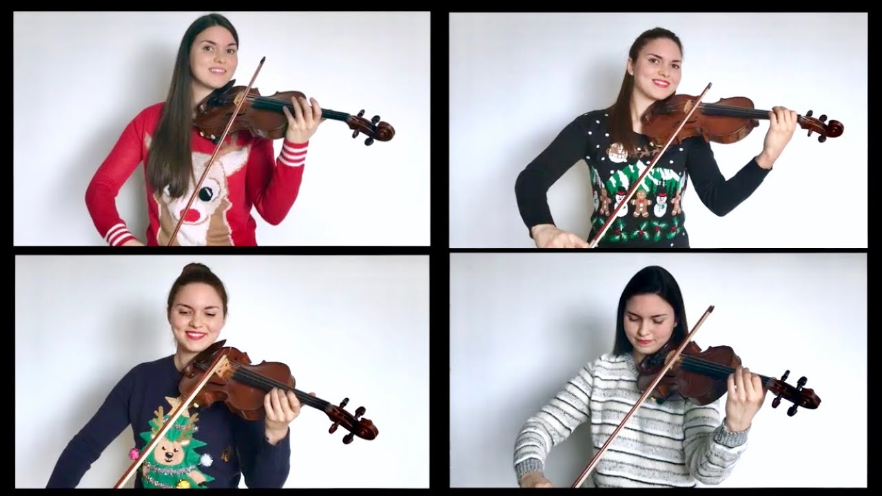 CAROL OF THE BELLS - 4 Violins (ft. Violin MD)