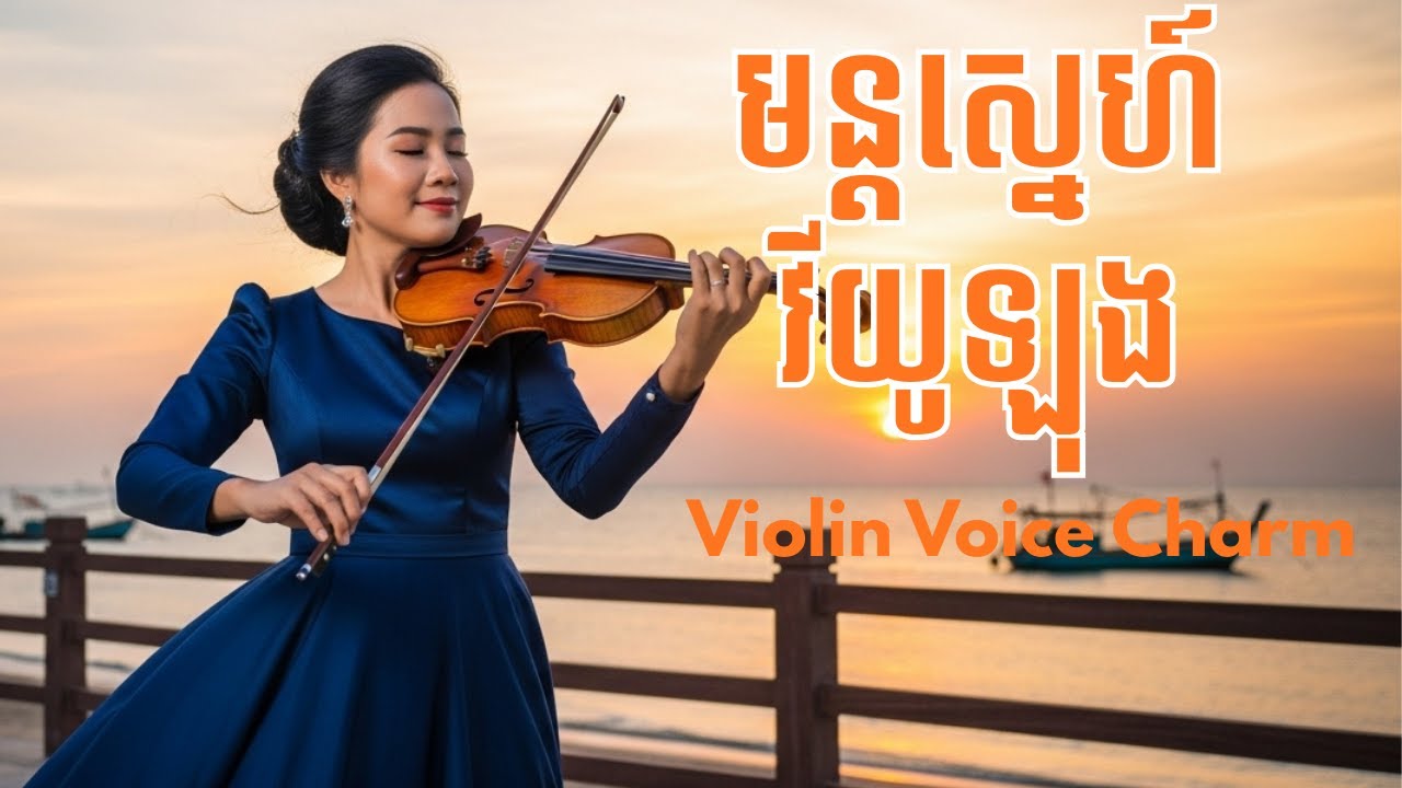 មន្តស្នេហ៍វីយូឡុង | Violin Voice Charm | Covers Song 100M