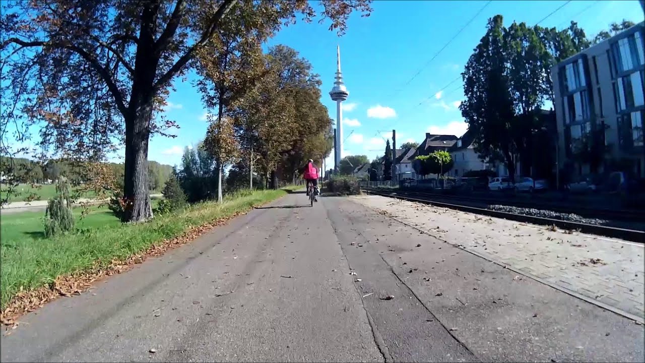 Mannheim - Heidelberg - Mannheim mit dem Fahrrad