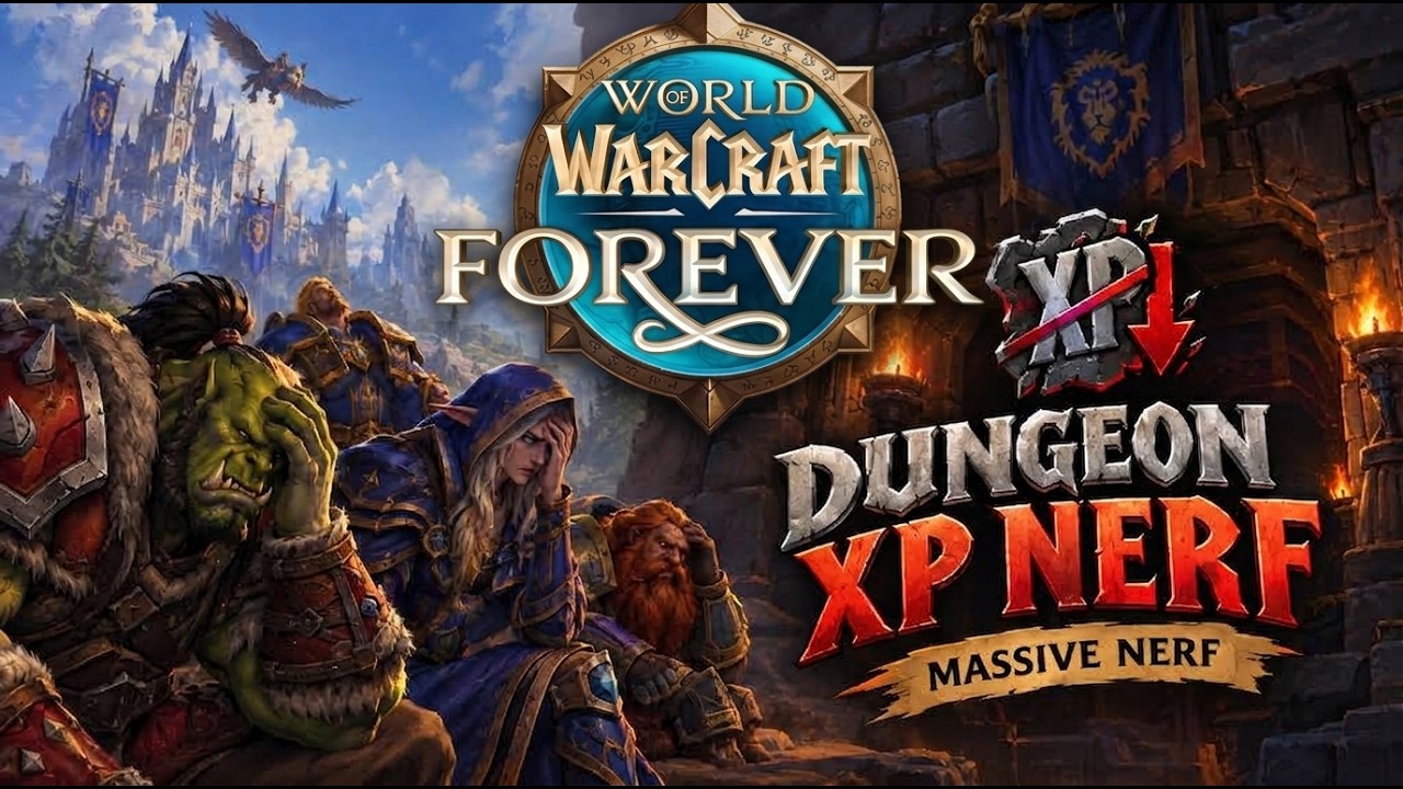 Blizzard УБИЛИ прокачку в подземельях в WoW Forever...