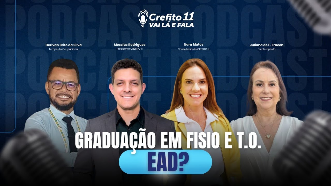 CREFITO 11 VAI LÁ E FALA: Graduação em Fisio e T.O EAD? Será que funciona?