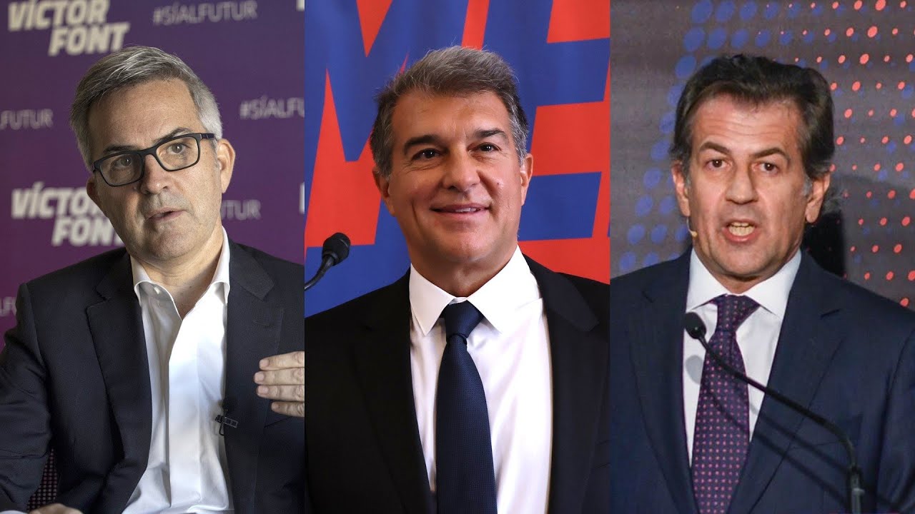 The FINAL Barcelona presidential debate between Joan Laporta, Victor Font & Toni Freixa - REACTION