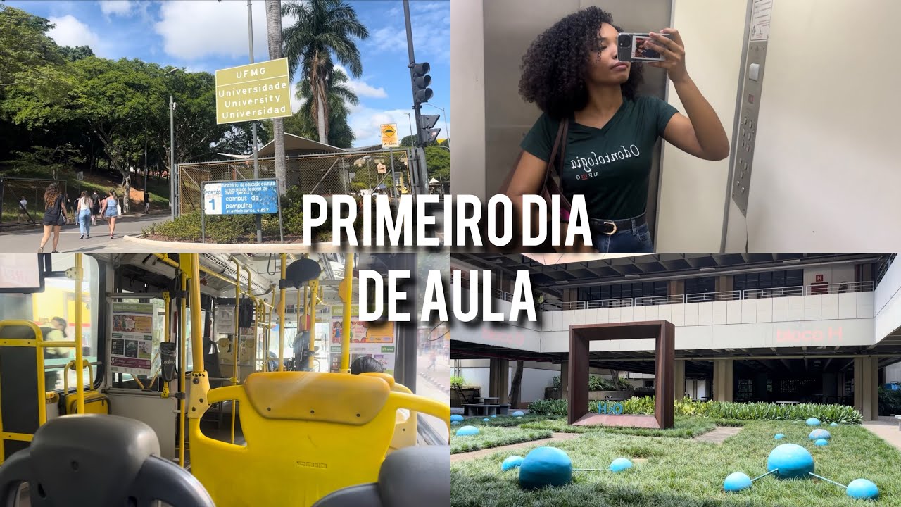 PRIMEIRO DIA DE AULA - odontologia UFMG 🦷