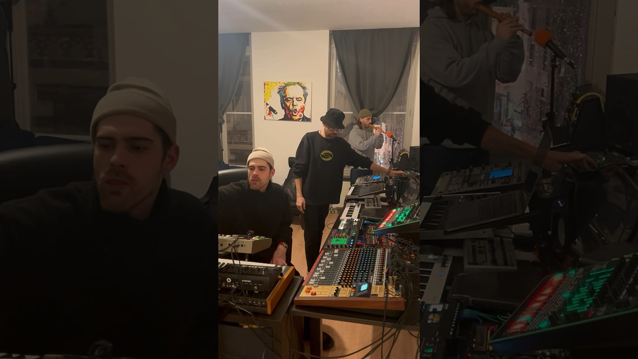 Daily Reel | #electronicmusic #live #housemusic #jam #dj #music #epic #flute #analog #studio #setup