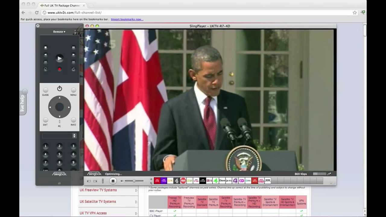 Watch Channel 5 Abroad via Slingbox Access - UKTV2C.com