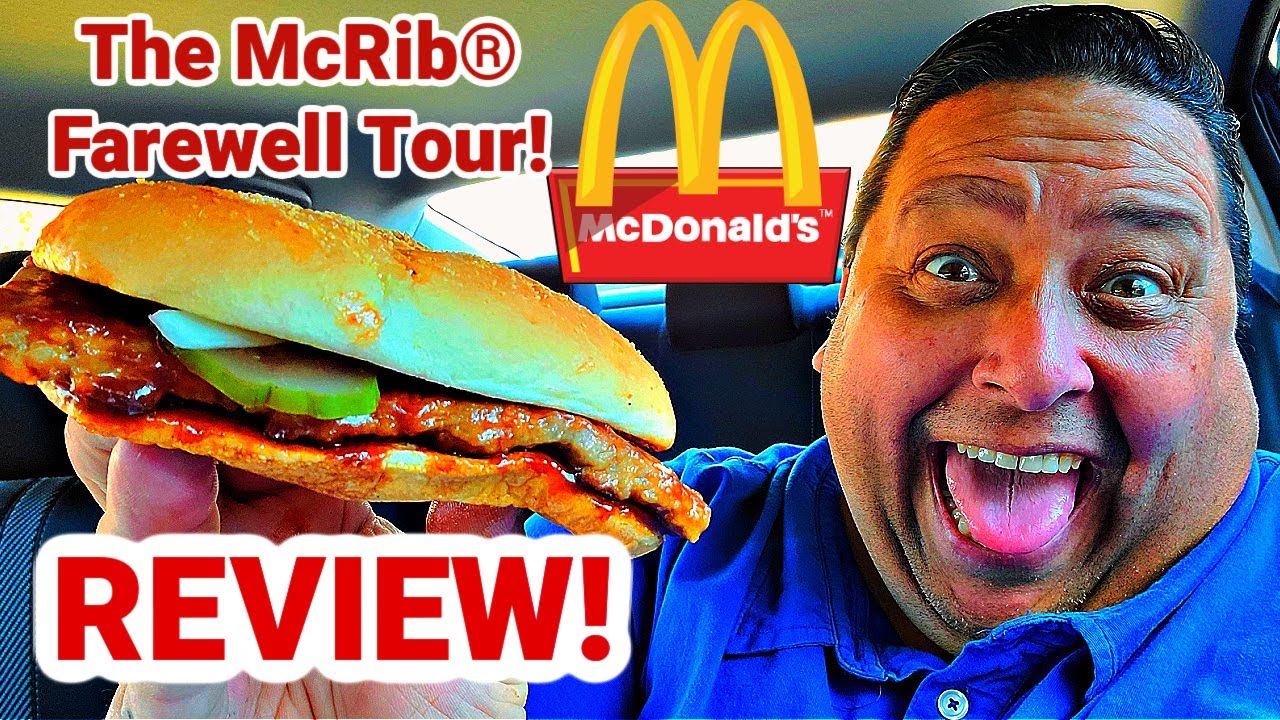 Обзор прощального тура McDonald's McRib®!
