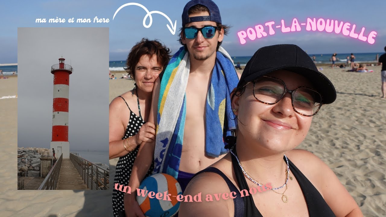 WEEK-END A LA MER ft.ma mère et mon frere