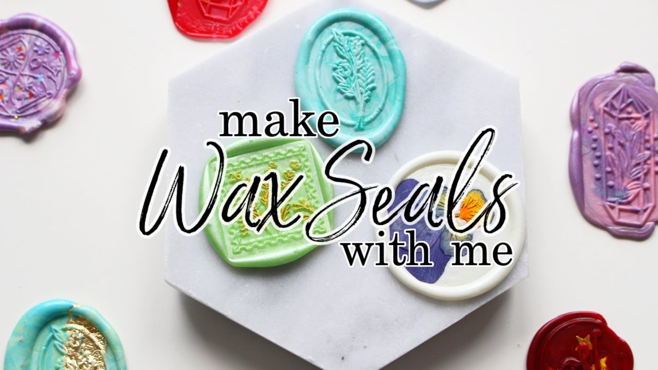 Wax Seal With Me! Making wax seals with Craspire #2